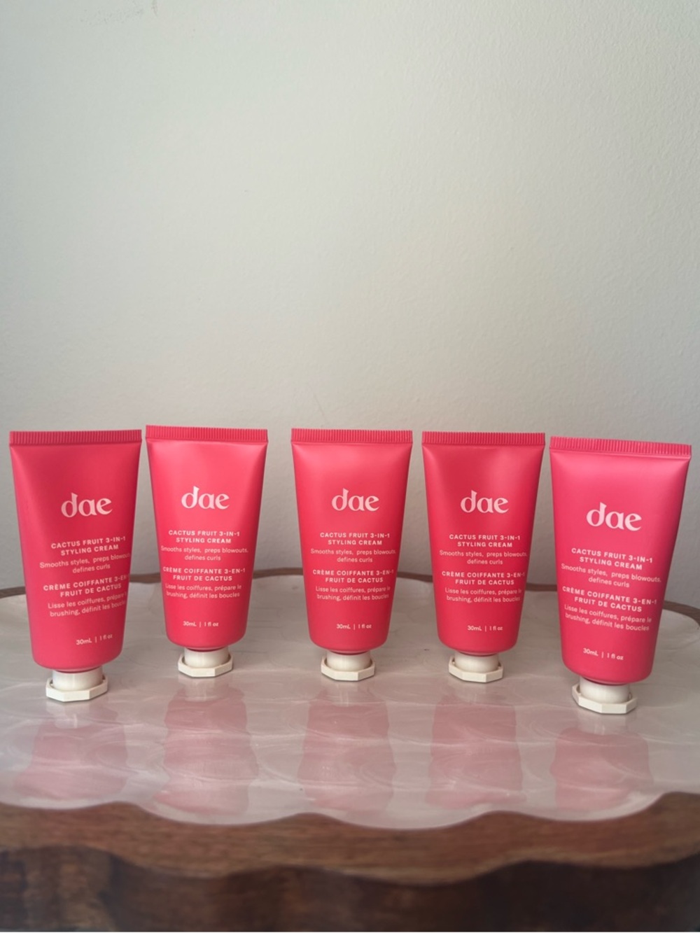 dae Cactus Fruit Styling Cream Mini Lot of 5 Travel Size Hair Care New
